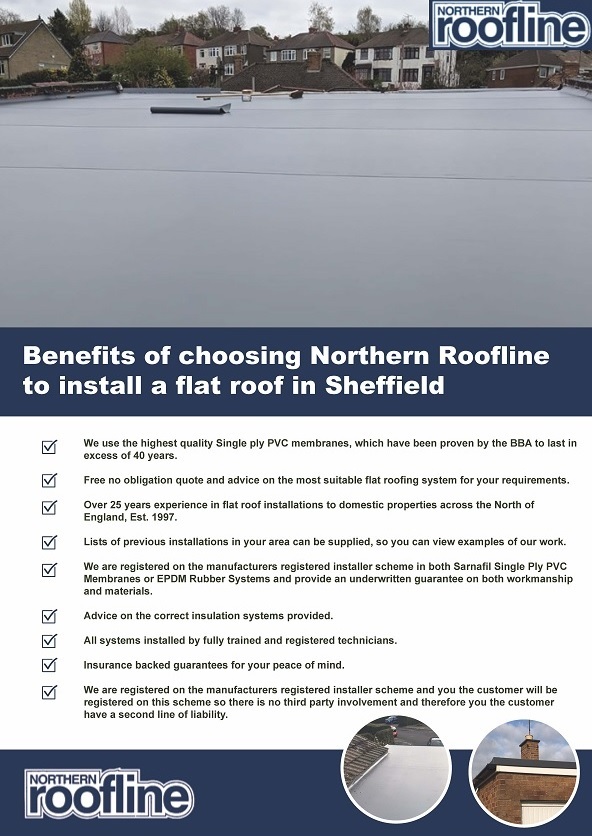 flat roof installers sheffield